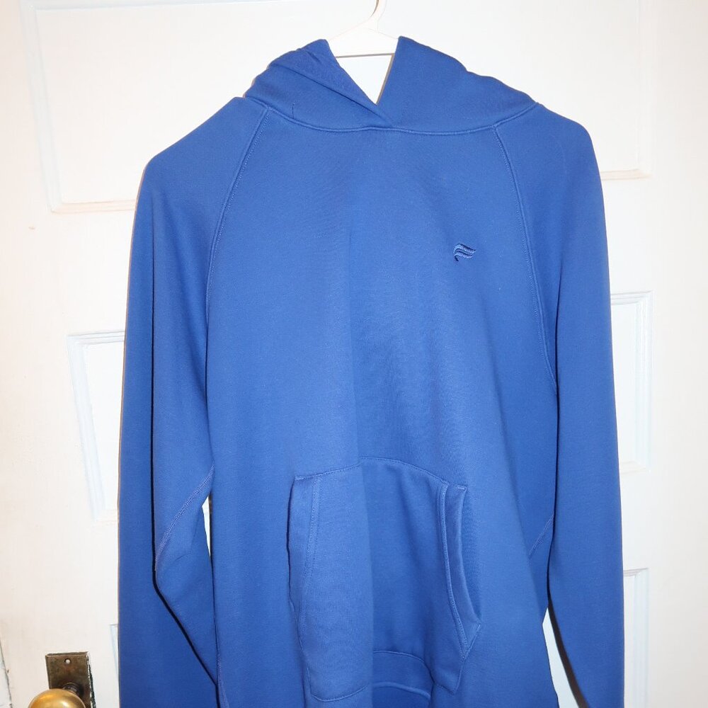 Blue soft hoodie